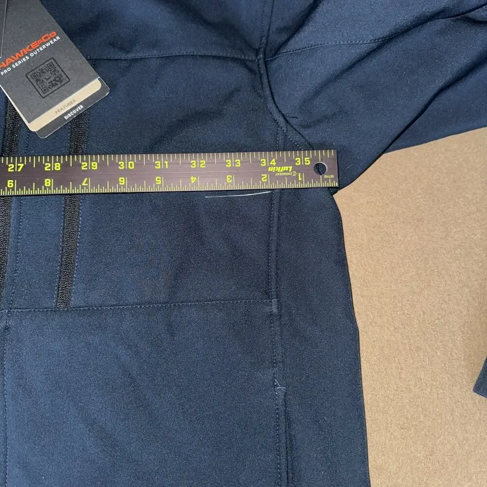 Hawke&Co Men’s Ranger Softshell jacket Navy Size Small